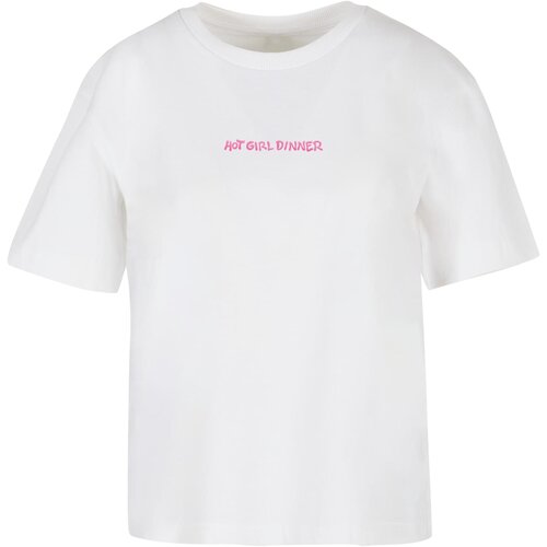Mister Tee Women&amp;#039;s Hot Girl Dinner T-shirt White Slike