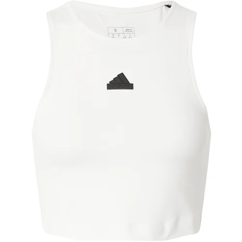 ADIDAS SPORTSWEAR Sportski top crna / bijela