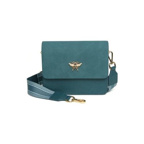 Fancy Metal Goods Ltd Alice Wheeler - Torba - Highbury, Teal, Crossbody Slike