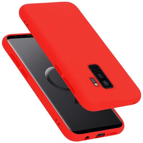 Cadorabo Ohi&amp;scaron;je, združljiv s Samsungom v tekoči rdeči barvi - za&amp;scaron;čitni pokrov iz fleksibilnega silikona TPU, (20590054) Slike