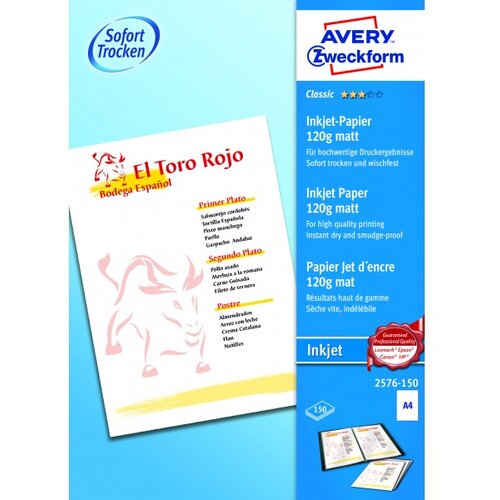 Avery Zweckform Foto papir Ink-Jet Classic Mat A4 - 120 g Cene
