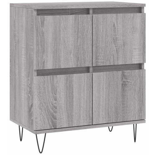Maison Chic Komoda - Predalnik siva sonoma 60x35x70 cm inženirski les, (21717310) Slike