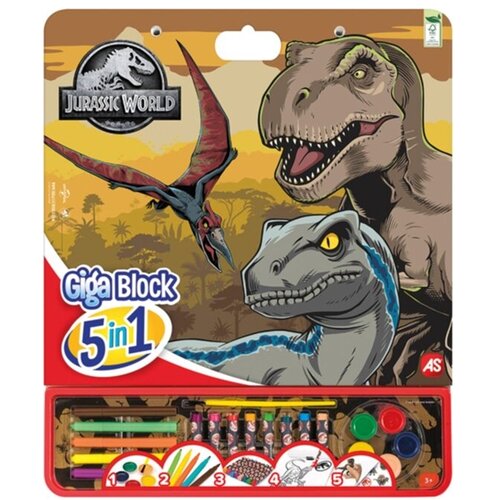  IGRACKA GIGA BLOCK 5U1 DINOSAURUS SVET Cene