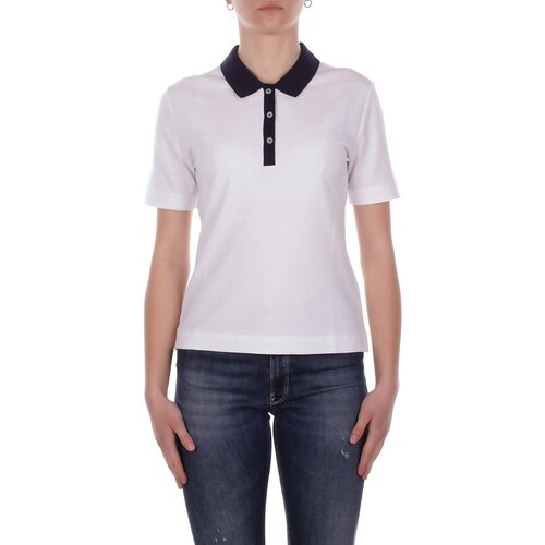 Fay Polo majice kratki rokavi NPWB252650 Bela Cene
