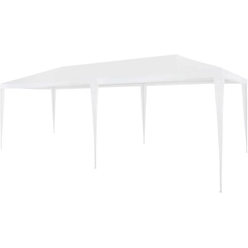 vidaXL Šotor za zabave 3x6 m PE bele barve Cene