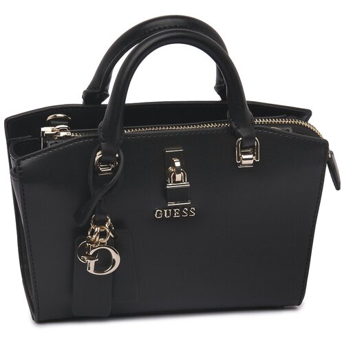 Guess Torbe BLA QUEENSLAND MINI SATCHEL Črna Slike