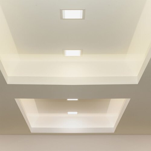  ugradno led stropno svetlo LED/24W/230V 29,5x29,5 cm 4000K bela Slike