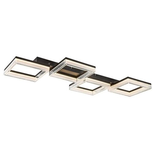 Rabalux Ilaris LED plafonjera 96 cm 40 W daljinski upravljač crna 71515 Slike