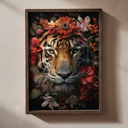 Wallity Zidna slika TUN084, 50 x 70 x 3 cm Cene