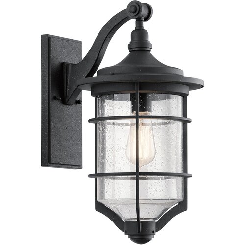 Elstead Lighting Elstead Royal Marine 1 srednja zunanja stenska svetilka črne barve IP44, E27, (22099861) Cene