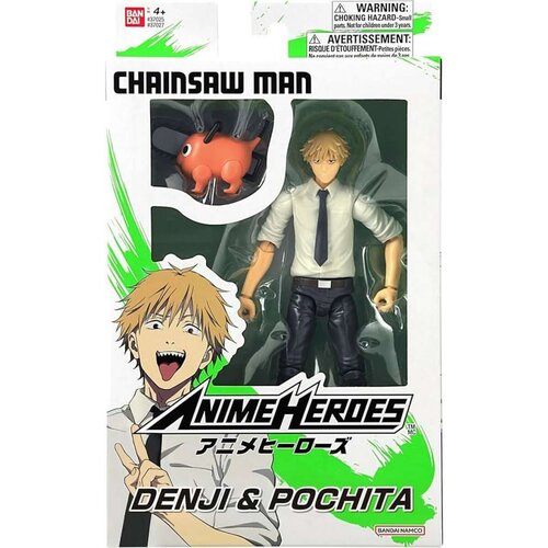  action figure chainsaw man- anime heroes - denji &amp;amp; pochita Slike