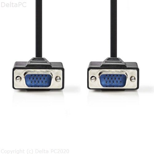 Nedis VGA Kabel VGAm VGAm 15m crni Slike