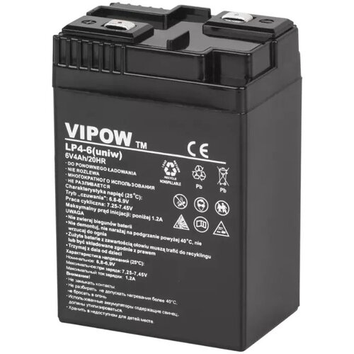 Vipow Gel baterija 6V 4,0Ah, (20773014) Cene