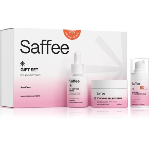 Saffee SensiDerm Hydrating Gift Set poklon set za suho i osjetljivo lice 3 kom Slike
