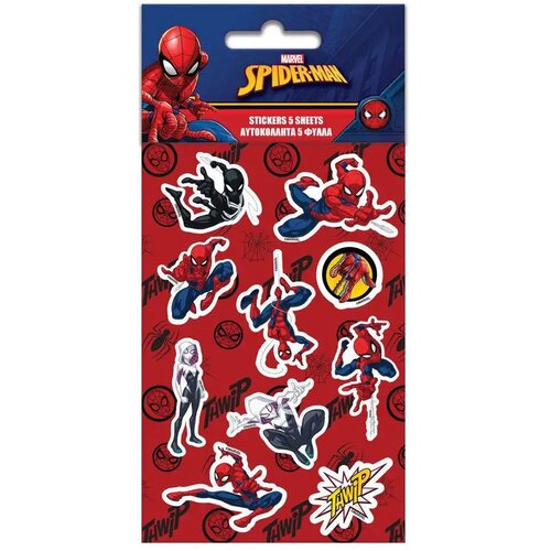 Luna Set naljepnica Spider-Man na listu veličine 8x12 cm Cijene