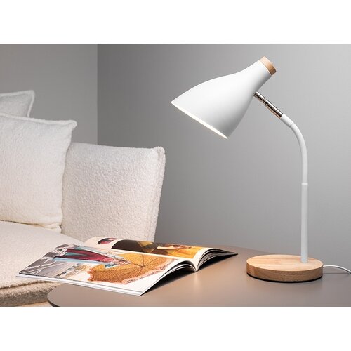 Tracer Stona lampa Scandi E27 max 40W bela Scandi White Slike