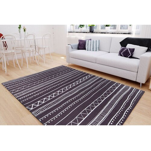 Conceptum Hypnose tepih Ada Gonul Chenille 294, 75x150cm, crni Cene