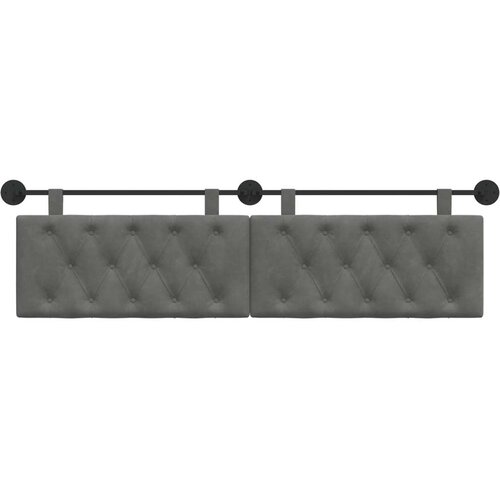  Držeće uzglavlje Zidne Tamno siva 170 x 55 x 7 cm Bar&amp;scaron;un - Tamno siva 160 cm bez LED Slike