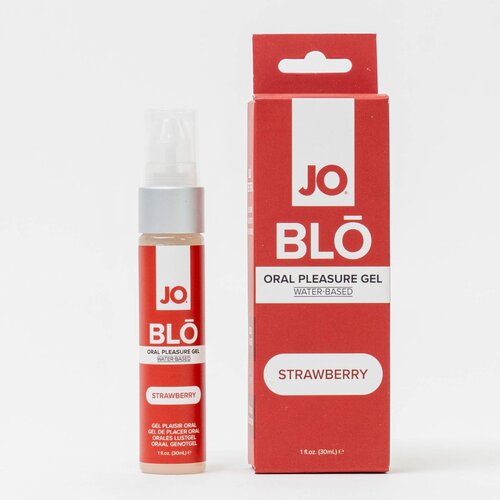 JO Oralni stimulirajući gel - BLŌ Strawberry, 30 ml Slike