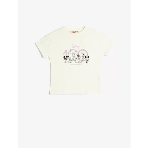 Koton Disney Centenary Special T-Shirts Printed Licensed Short Sleeves