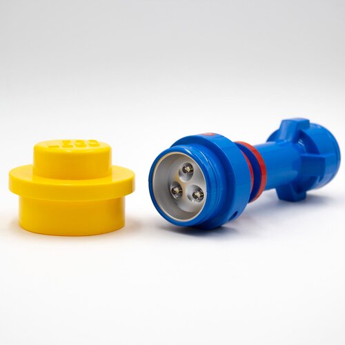 Lego Iconic baterijska lampa: crveno-žuta Cene