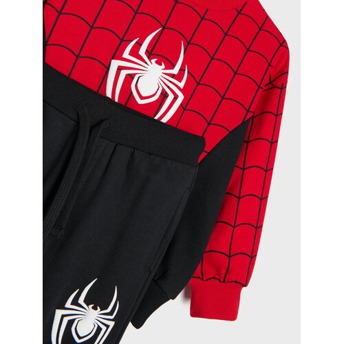 Sinsay Pamučna trenirka loose kroja Spider-Man: majica i hlače Slike