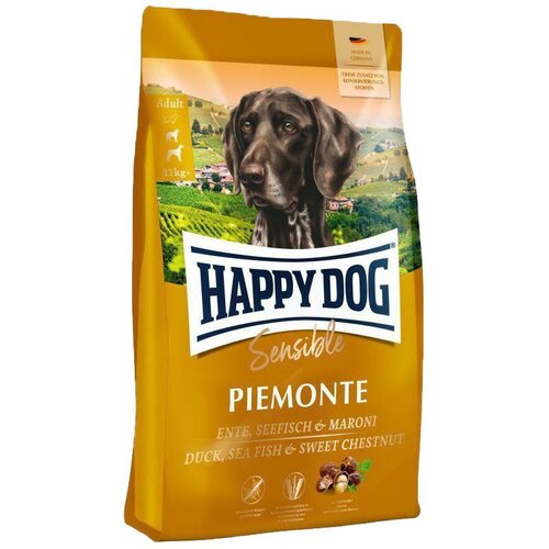 Happy Dog Suva hrana za odrasle pse Piemonte, Pačetina i kesten, 10kg Slike