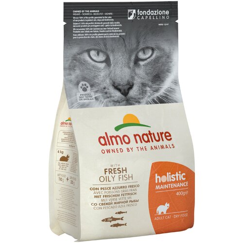 Holistic Almo Nature mastna riba & riž - 400 g Cene