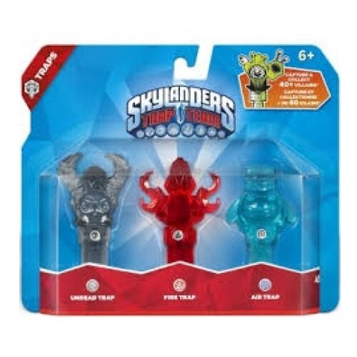 Skylanders Trap Team - Triple Trap Pack (Air Jughead + Undead Skulll + Fire Torch) Slike