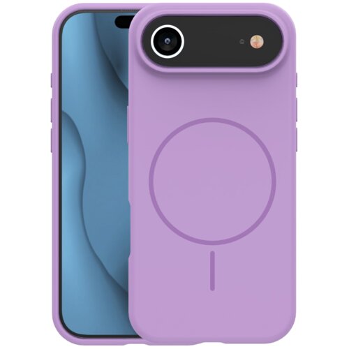 Onasi Mat Liquid silikonski ovitek z MagSafe za iPhone 17 Air - vijola Cene