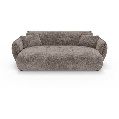 Ropez Smeđe-siva sofa od šenila 250 cm Nelia Big – Cene