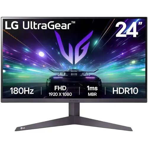 LG Monitor 24" 24GS50F, VA, gaming, AMD FreeSync 180Hz, 1ms, HDR10, 2xHDMI, DP, Full HD Cijene