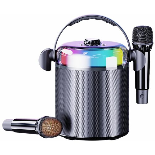 Moxom bluetooth zvučnik MX-SK46 sa 2 mikrofona/ crna Slike
