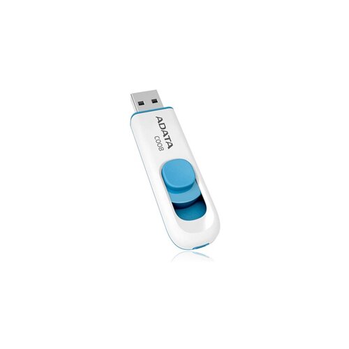 Adata C008 64GB USB 2.0 memorija, bijela (AC008-64G-RWE) Slike
