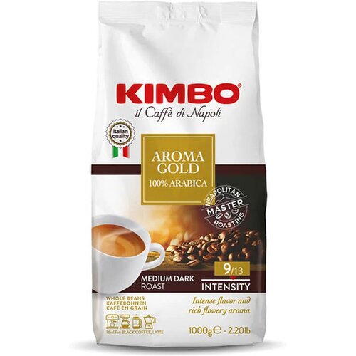 KIMBO Aroma Gold 100% Arabika 1kg Slike