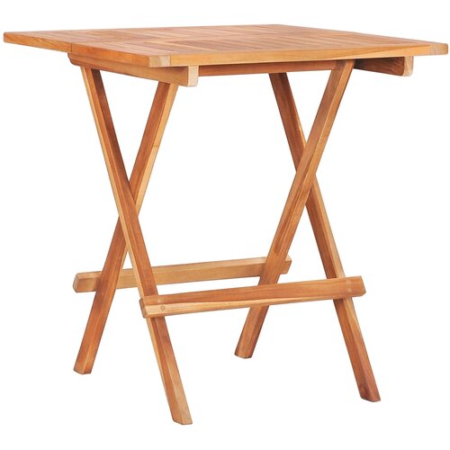  Sklopivi bistro stol 60 x 60 x 65 cm od masivne tikovine Cene
