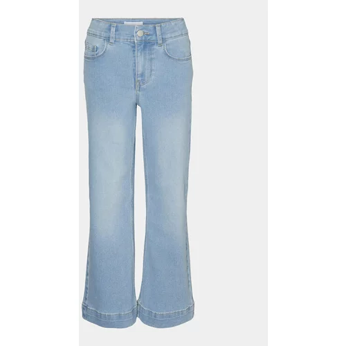 Vero Moda Girl Jeans hlače Daisy 10302632 Modra Wide Leg