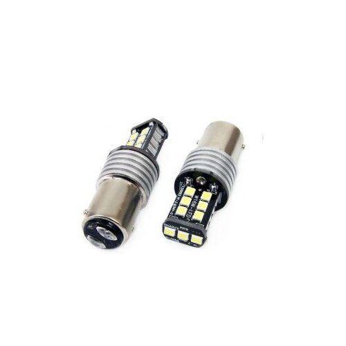 Amio Avto LED žarnica - sijalka CANBUS 15SMD 2835 7,5W BA15D 1157 (P21/5W) 12V/24V 5000K kos Cene