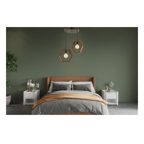 Opviq Luster Hexagon Double Dark G Cene