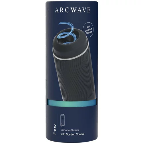 ARCWAVE Pow - ručni masturbator za usisavanje (crni)