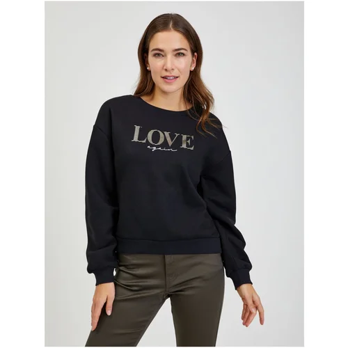 Orsay Black Women's Loose Sweatshirt - Women