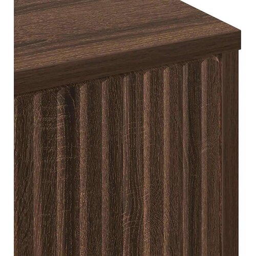 VidaXL Stolić za kavu Smeđi hrast 90 x 49 x 46 cm Konstruirano drvo Slike