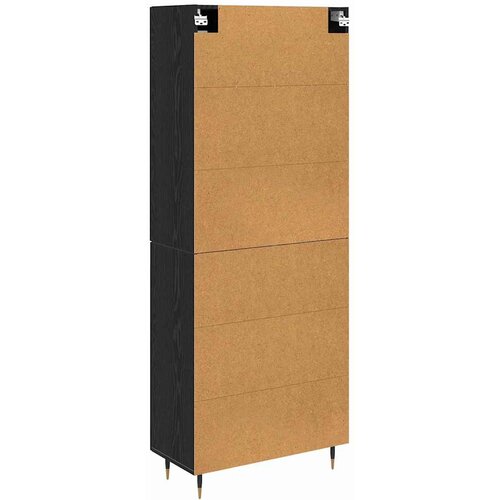  Highboard 2 kom. Crni hrast 69,5 x 34 x 180 cm Slike