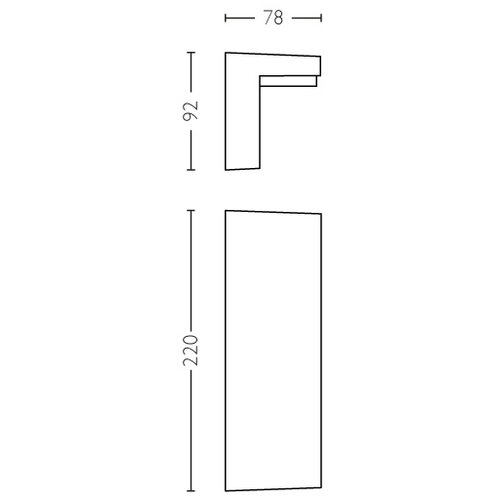 Philips 16483/93/P0 - LED spolja&amp;scaron;nje zidno svetlo BUSTAN 2xLED/4,5W IP44 Slike