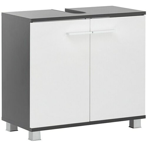 RIVA Podumivalniška omara Stable (65 x 32,5 x 60 cm, Antracitne barve, Bele barve) Cene