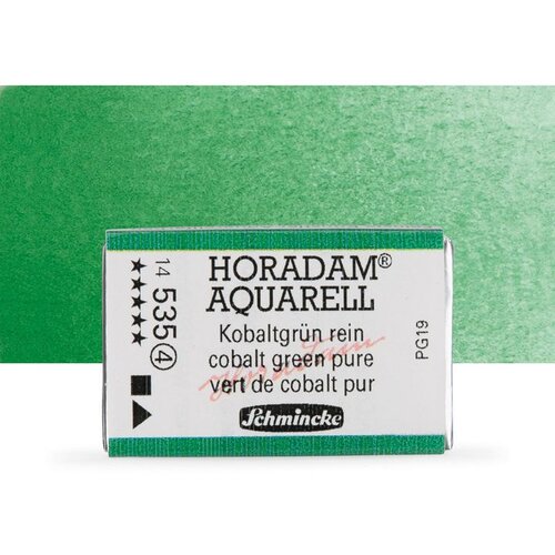 Akvarel boje Schmincke Horadam cela posudica | 535 Cobalt Green Pure Slike