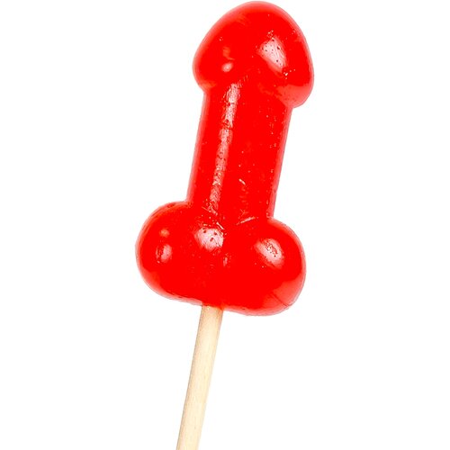 SECRET PLAY Penis Lollipop Cherry with Spicy Warming Effect Slike