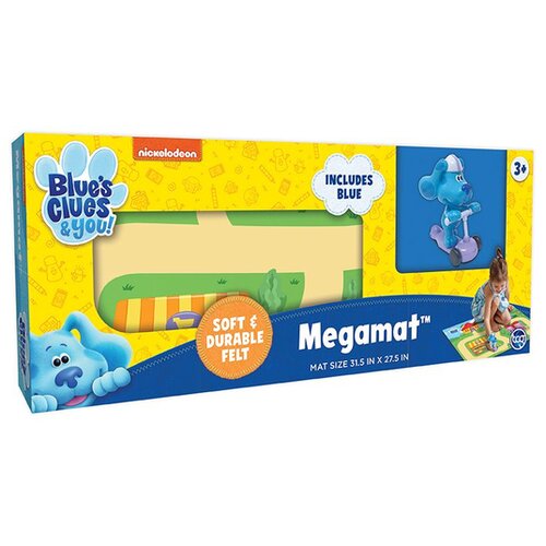  Mehka igralna podloga z motivom Blue's Clues in Blue figurico - 80 x 70 cm Cene