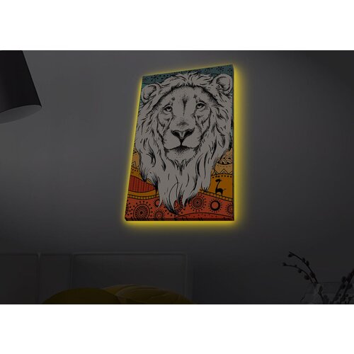 Wallity Slika sa LED osvetljenjem 4570MDACT-080, 45x70 cm Cene