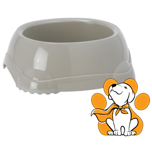 Moderna smarty Bowl Large Warm Gray 1248ml, Posuda Za Pse i Mačke Slike